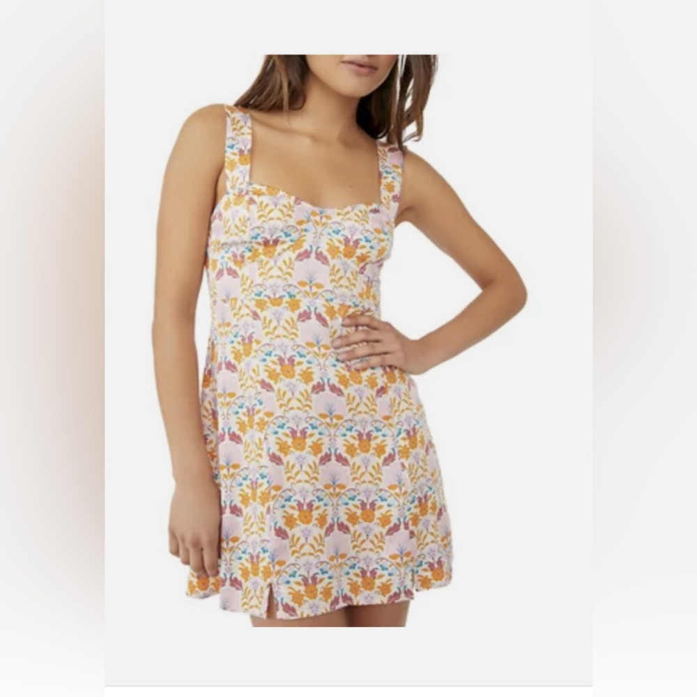 Free People Multicolor Floral Mini Dress